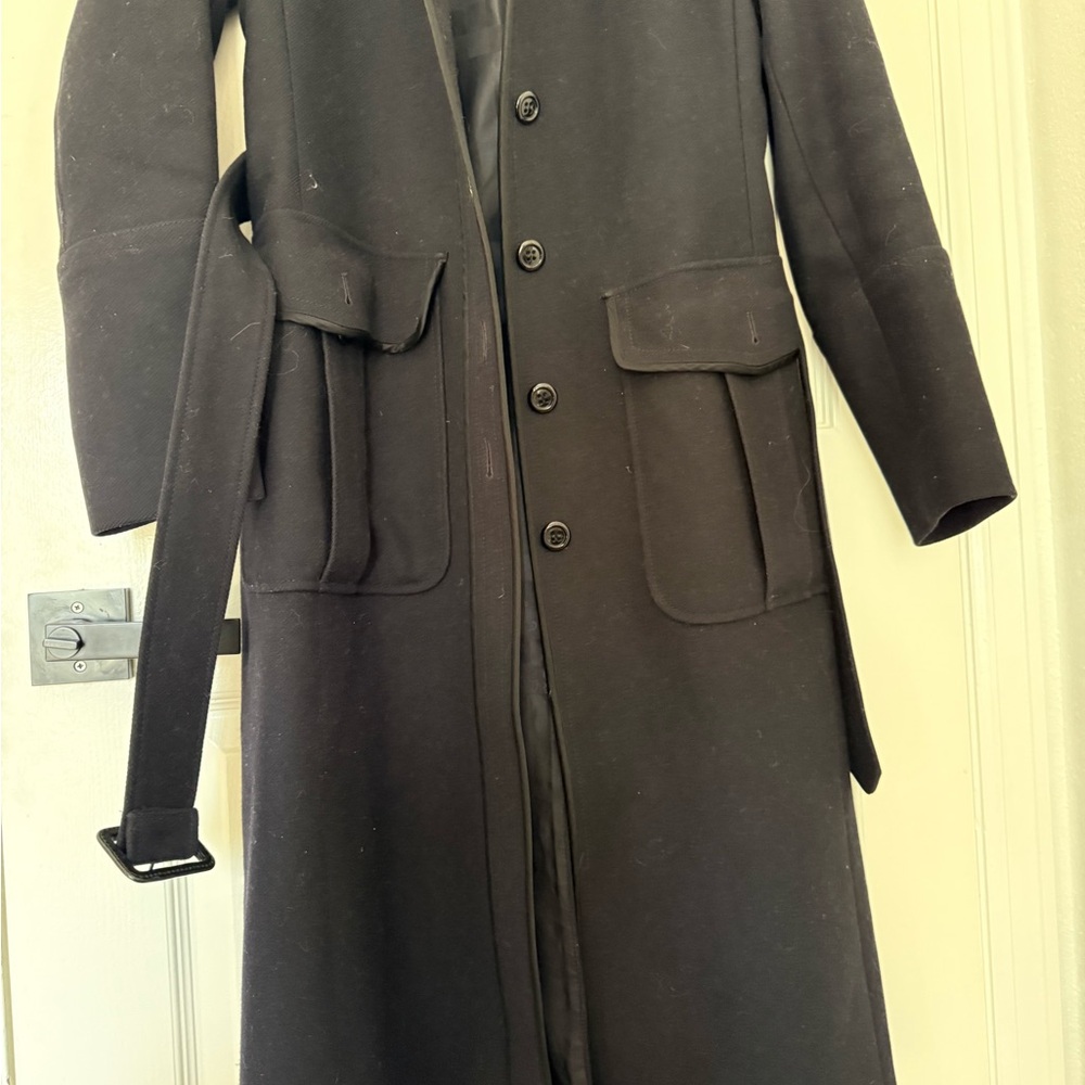Burberry Black Trench Coat for Men